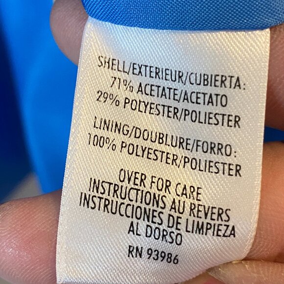 Casual Corner Blue Blazer - Picture 3 of 4